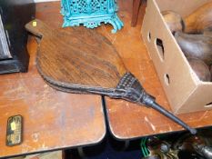 An antique elm set of bellows