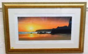 A gilt framed signed Steven Townsend limited editi