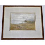 A 19thC. Charles Edward Brittan framed watercolour