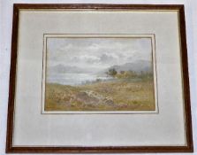 A 19thC. Charles Edward Brittan framed watercolour