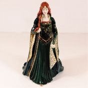 A Royal Worcester Princess of Tara porcelain figur