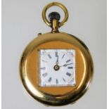 An 18ct gold ladies Hardy Bros. Sydney pocket watc