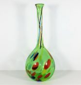 A tall retro Murano glass vase 18in high