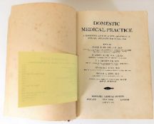 Book - Domestic Medical Practice 1921 by Frank Mil
