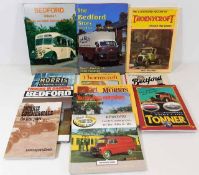 Twelve books on trucks & lorries including Bedford