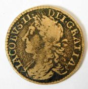 A James II Irish gun money coin