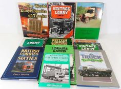 Eleven books on vintage trucks & lorries