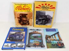 Three books on Albion trucks & lorries twinned wit