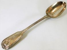 An early Victorian silver kings pattern basting sp