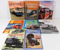 Eight books mostly relating to truck & lorry road