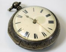 A c.1800 R. Westmore of Preston verge pocket watch