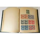 A stamp album including some mint Commonwealth