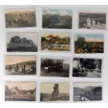 A quantity of topographical postcards of Dartmoor,