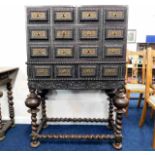 A good 18thC. Portuguese rosewood chest of drawers