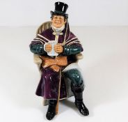 A Royal Doulton porcelain figure "The Coachman" HN