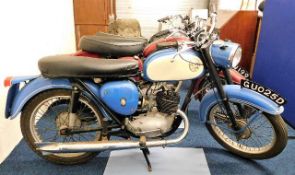 A 1966 BSA "Bantam" 175cc motorcycle 58847 miles o