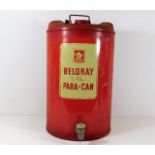 A Beldray five gallon oil can 17.5in high