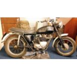 A 1962 Triumph "Speed Twin" 500cc motorcycle 3307