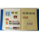 A world stamp album including Hong Kong