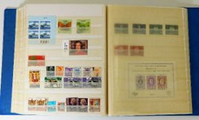 A world stamp album including Hong Kong