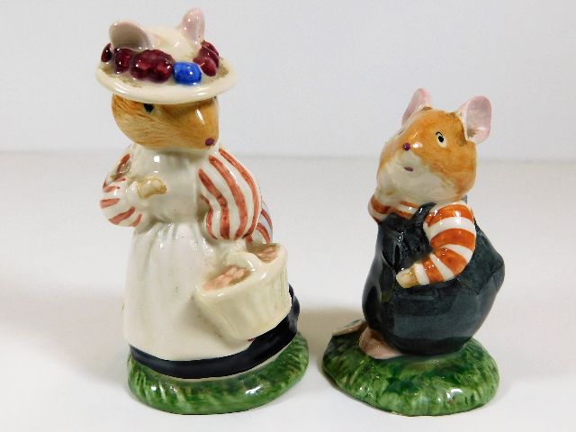 Two Royal Doulton Brambly Hedge porcelain figures,