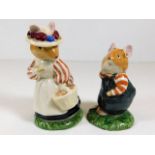 Two Royal Doulton Brambly Hedge porcelain figures,