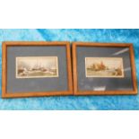 Two small framed prints by Hardy