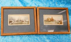 Two small framed prints by Hardy