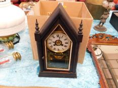 An early 20thC. American mantle clock