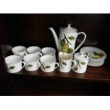 A Japanese Seyei coffee set