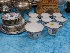 A Lawleys decorative art deco tea set