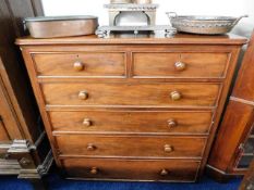A 19thC. mahogany chest of drawers