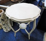 A later painted Edwardian occasional table