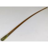 A Devonshire Regiment malacca swagger stick