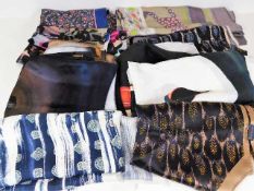 Eight silk scarves including Paul Smith