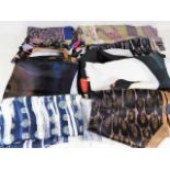 Eight silk scarves including Paul Smith