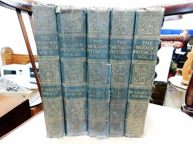 Five volumes of the Modern Physician