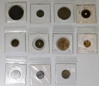 A small collection of collectors coins