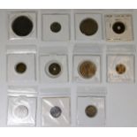 A small collection of collectors coins