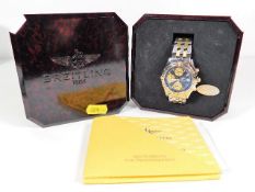 A gents Breitling Chronomat Automatic wrist watch