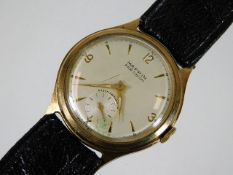 A gents 9ct gold 1960's Mappin Precision wristwatc