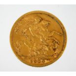 A 1904 Edward VII full gold sovereign