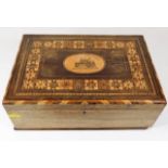 A good 19thC. marquetry box 13in wide