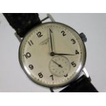 A vintage gents Longines wrist watch