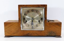 A 1930's art deco H.A.C clock