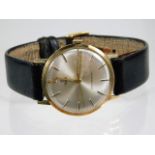 A gents 9ct gold Tudor Rolex wrist watch, inscript