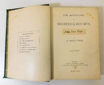 Book: Adventures of Sherlock Holmes by Arthur Cona