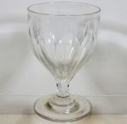 A large 19thC. rummer 6.5in H x 4.25in W