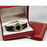 A Cartier Trinity wrist watch with box & paperwork
