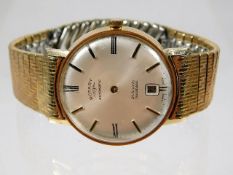 A gents 9ct gold cased Rotary automatic a/f 51.86g